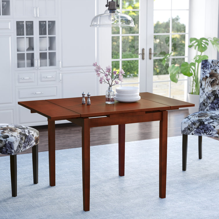 Red Barrel Studio® Konawa Extendable Beech Solid Wood Dining Table ...